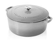 Caçarola Cuisinart Chef's Classic 7L - Ferro Fundido Esmaltado Cinza