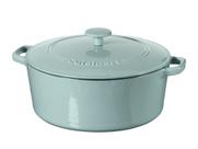 Caçarola Cuisinart Chef's Classic em ferro fundido esmaltado 7L azul Caçarola Cuisinart Chef's Classic em ferro fundido esmaltado 7L azul