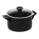 Caçarola de Cerâmica Clear 18 cm 2 L Preto Ceraflame
