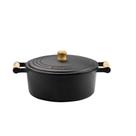 Caçarola de Ferro Fundido Alça Madeira 24 cm - 4,1 L Caçarola de Ferro Fundido Alça Madeira 24 cm - 4,1 L