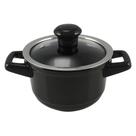 Caçarola Duo 900ml Preto - Ceraflame