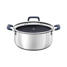 Caçarola em Aço Inox e Alumínio Romagna 24 cm 5,24 L Tramontina Caçarola em Aço Inox e Alumínio Romagna 24 cm 5,24 L Tramontina