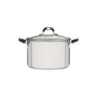 Caçarola Funda Tramontina Astro Silicone Aço Inox Fundo Triplo 20 cm