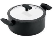 Caçarola Hercules Antiaderente Preto 5L 24cm