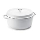Caçarola Hércules Revestimento Ceramico Indução Branca 4,3L 25,4X11CM