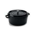 Caçarola Hercules Revestimento Ceramico Indução Preta 2,4L 21,3X9CM