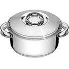 Caçarola Inox 2 Alças Linha Solar 16cm - Tramontina - 62503/160 Caçarola Inox 2 Alças Linha Solar 16cm - Tramontina - 62503/160