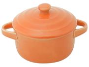 Caçarola Lyor com Tampa Laranja 280ml 11,5cm - Farm