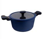 Caçarola Marine Hercules 28cm Antiaderente Cerâmico Azul