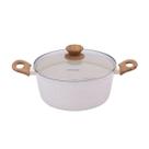 Caçarola mármol cook fundo triplo indução 20cm mimo style