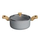 Caçarola Mimo Style Pratic Cook 20cm Grafite com Tampa