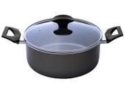 Caçarola Multiflon Antiaderente 20cm 2,7L Grafite Petra+ Caçarola Multiflon Antiaderente 20cm 2,7L Grafite Petra+