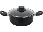 Caçarola Multiflon Antiaderente 2L 18cm - 1.4mm com Tampa Gourmet 53218