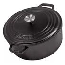 Caçarola Neo Tampa Ferro Fundido 24cm 1,7 Litros Fundição Santana