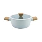Caçarola Norma em Alumínio com Revestimento Antiaderente Cerâmico Cinza e Fundo de Indução 22cm 3L Caçarola Norma em Alumínio com Revestimento Antiaderente Cerâmico Cinza e Fundo de Indução 22cm 3L