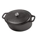 Caçarola Oval 2,5 Litros Tampa Ferro Forno Holandês Santana