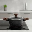 Caçarola Panela Com Indução De Ceramica 2,5l Antiaderente