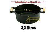 Caçarola Panela Ferro N22 / 3,3 Litros Envio Imediato Caçarola Panela Ferro N22 / 3,3 Litros Envio Imediato