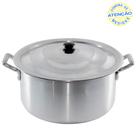 Caçarola Panela Grande N 40 23,1 Litros Industrial de Alumínio Reforçado Hotel Restaurante