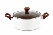Caçarola Panela Indução 24cm Revestimento Cerâmico 3,9 L Caçarola Panela Indução 24cm Revestimento Cerâmico 3,9 L