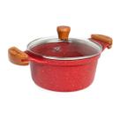 Caçarola Panela Rubi Antiaderente Gourmet Javali AM 24cm