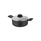 Caçarola Panela Tampa Vidro Clarity Antiaderente Teflon N24