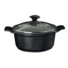 Caçarola Preto Craqueado Antiaderente Cerâmica Javali AA18cm