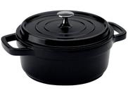 Cacarola Redonda Preta 21,3Cm 2,4L Hercules PA9000-20PR