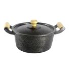 Caçarola Reta Alumínio Preta 22cm