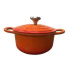 Caçarola Revestimento Nano cerâmico Florença 20cm Laranja