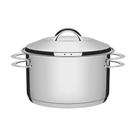 Caçarola Solar Funda em Aço Inox Fundo Triplo com Tampa e Alças 28 cm 8,4 L - Tramontina
