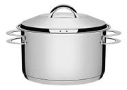 Caçarola Solar Funda Fundo Triplo Inox 24cm -Tramontina