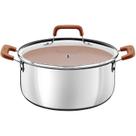 Caçarola Tramontina Cerâmico Romagna 24cm Marfim Caçarola Tramontina Cerâmico Romagna 24cm Marfim