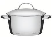 Caçarola Tramontina Inox Fundo Triplo 24cm 5,70L Allegra