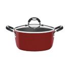 Caçarola Tramontina Mônaco Vermelha 24cm 4,5L