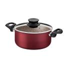 Caçarola Tramontina Paris 24cm 4,9L - Vermelho