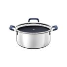 Caçarola Tramontina Romagna Aço Inox Cerâmico Black Stone 20 cm 3,2 L Caçarola Tramontina Romagna Aço Inox Cerâmico Black Stone 20 cm 3,2 L