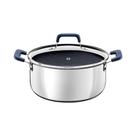 Caçarola Tramontina Romagna Aço Inox Cerâmico Black Stone 24 Cm 5,24 L Caçarola Tramontina Romagna Aço Inox Cerâmico Black Stone 24 Cm 5,24 L