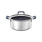 Caçarola Tramontina Romagna Em Aço Inox E Alumínio Cerâmico Black Stone 20 Cm 3,2 L Tramontina Caçarola Tramontina Romagna Em Aço Inox E Alumínio Cerâmico Black Stone 20 Cm 3,2 L Tramontina