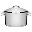 Caçarola Tramontina Solar Funda 28 cm 8,4 L em Aço Inox Fundo Triplo com Tampa e Alças 62504280 Caçarola Tramontina Solar Funda 28 cm 8,4 L em Aço Inox Fundo Triplo com Tampa e Alças 62504280