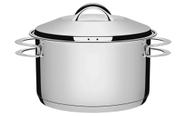 Caçarola Tramontina Solar Solar Funda em Aço Inox Fundo Triplo com Tampa e Alças 28 cm 8,4 L