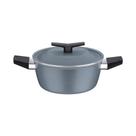 Caçarola Tramontina Spezia Induction Azul Ardósia Em Alumínio Com Revestimento Antiaderente 20cm Caçarola Tramontina Spezia Induction Azul Ardósia Em Alumínio Com Revestimento Antiaderente 20cm