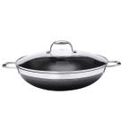 Caçarola Wok Antiaderente 34cm P/ Indução Aço Inox Hive Cooking Pro Oxford -