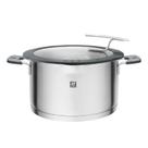 Caçarola zwilling simplify 20cm redonda em aço inox cinza 668732000