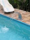 Cacata Baby para Piscinas na Cores Cinza, Azul e Branca - Entrada de água 25mm