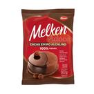 Cacau em pó alcalino melken 100% cacau 500g harald Cacau em pó alcalino melken 100% cacau 500g harald