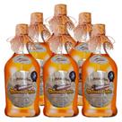 Cachaça de Canela Canelazinha 900ml 6 Unidades