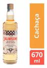 Cachaça Saliníssima Ouro Envelhecida Em Bálsamo 670ml