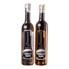 Cachaça Samanaú Orgânica Kit PRATA e ENVELHECIDA 500ml
