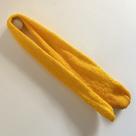 Cachecol Amarelo de Crochê para o Frio